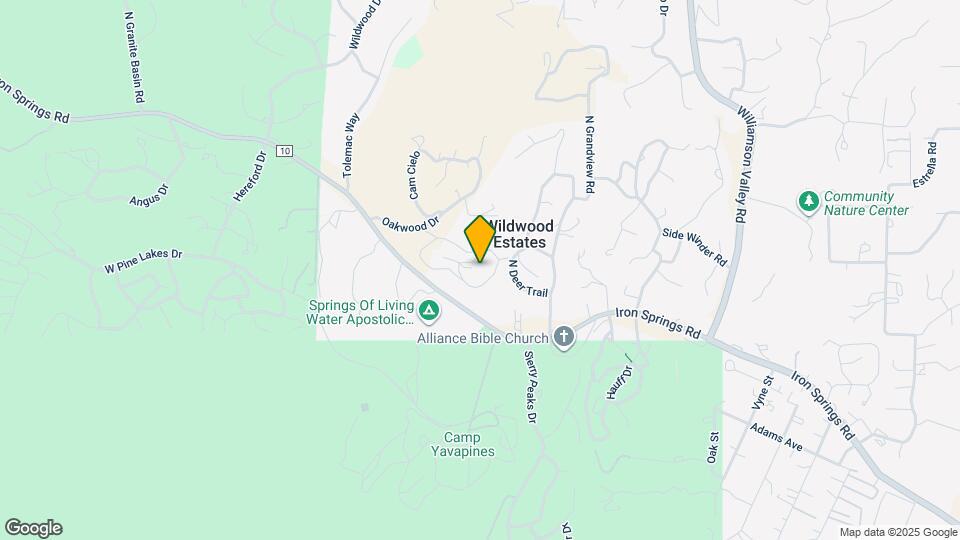 2349 Loma Vista Dr Map and Location Details