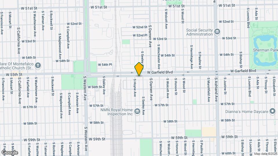 2045 W Garfield Blvd Map and Location Details