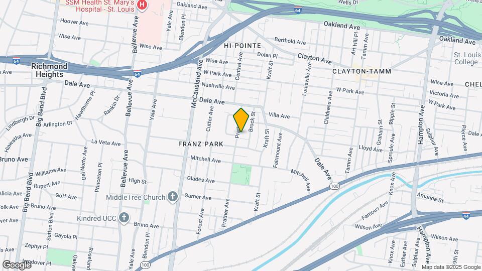 1522 Prather Ave Map and Location Details