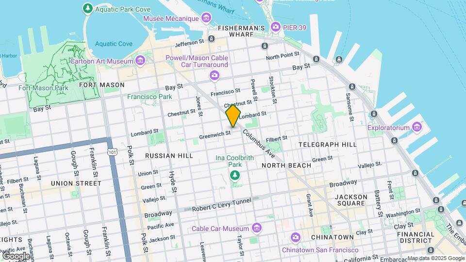 840 Greenwich St Map and Location Details