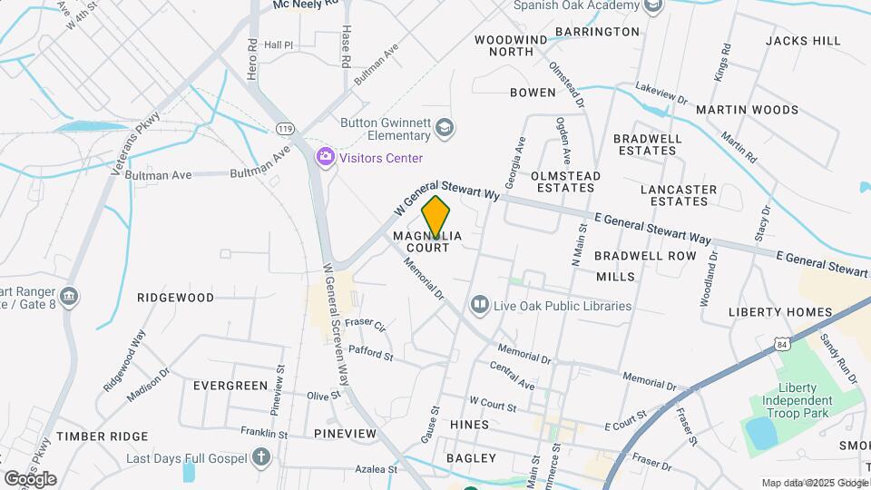 230 Magnolia Plantation Ct Map and Location Details