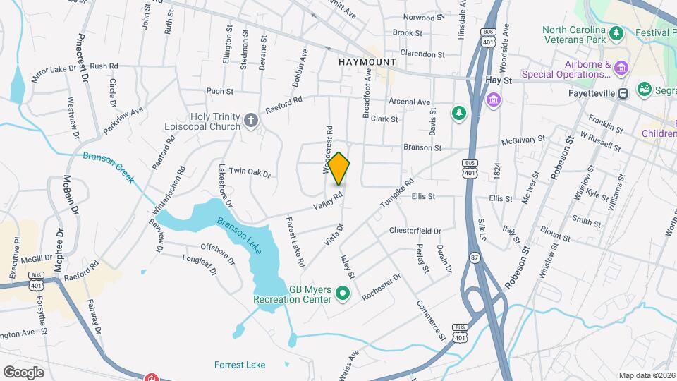 322 Valley Rd Map and Location Details