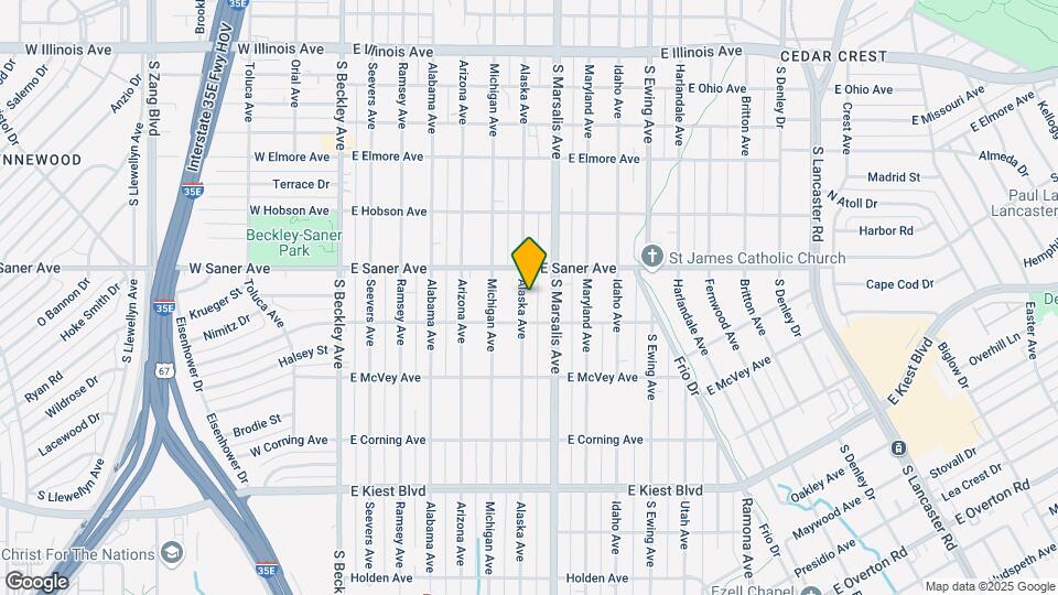 2826 Alaska Ave Map and Location Details