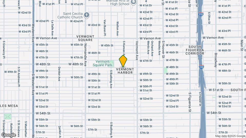 1100 W 48th St Map and Location Details