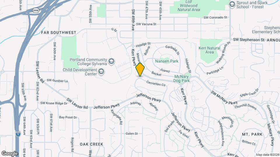 294 Cervantes Map and Location Details