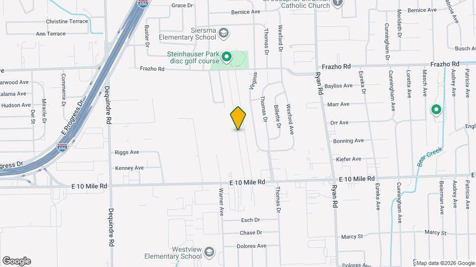 25434 Nuway Ave Map and Location Details