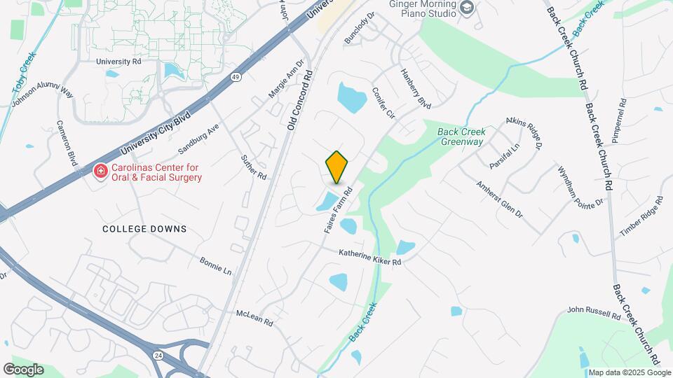 1709 Jeffrey Bryan Dr Mapa y Detalles de la Ubicación