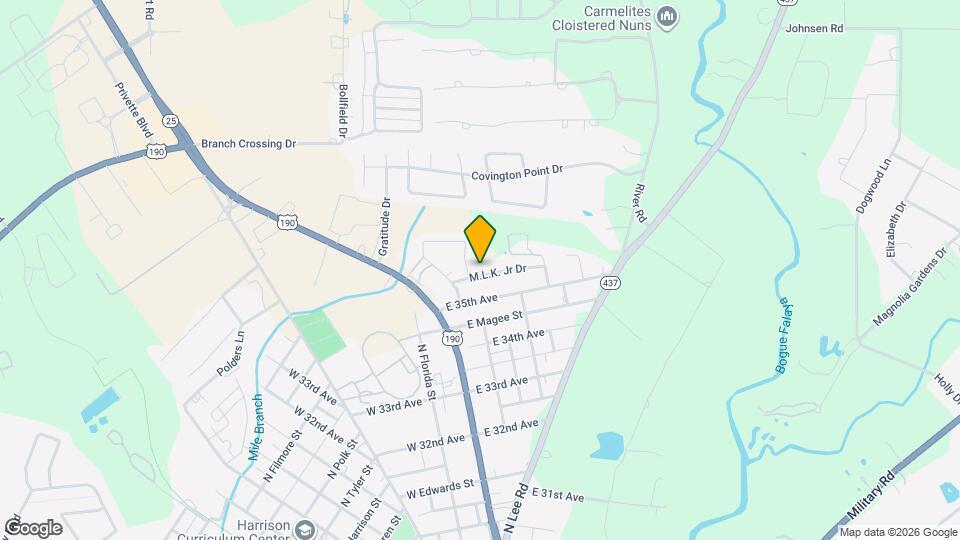 208 M.L.K. Jr Dr Map and Location Details