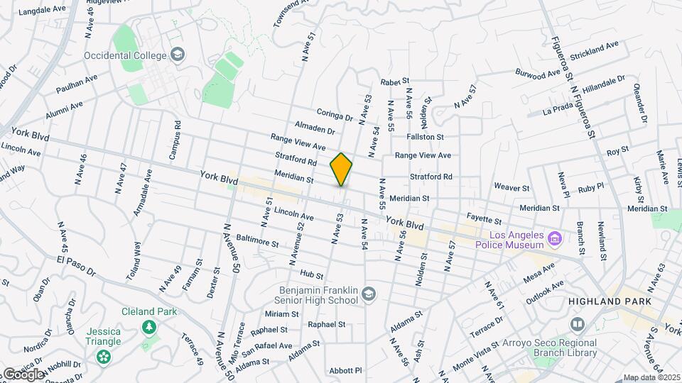 5256 Meridian St Map and Location Details