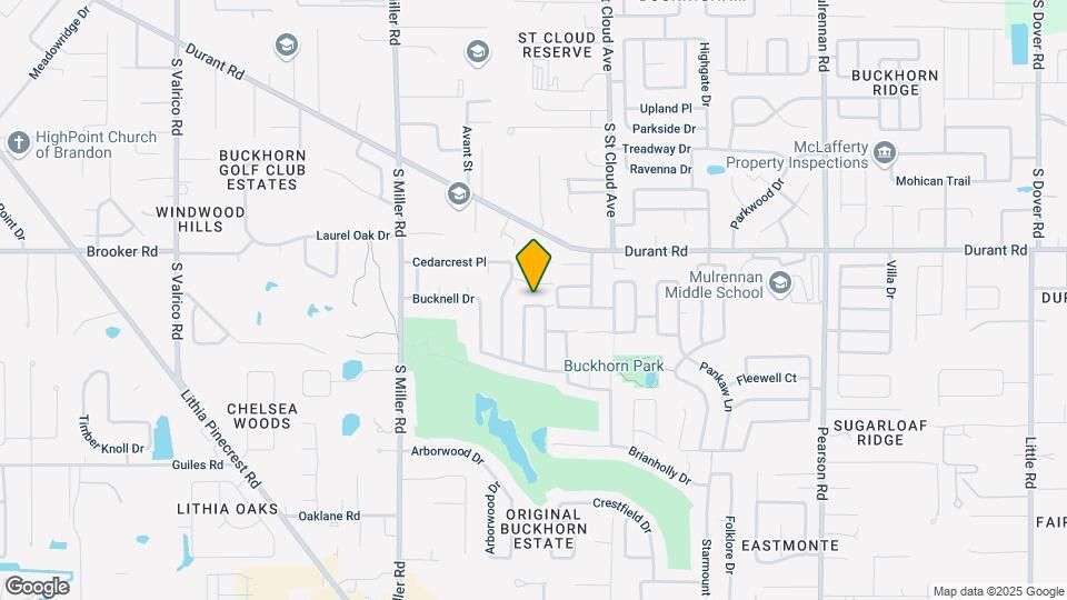 2708 Briarpatch Dr Map and Location Details