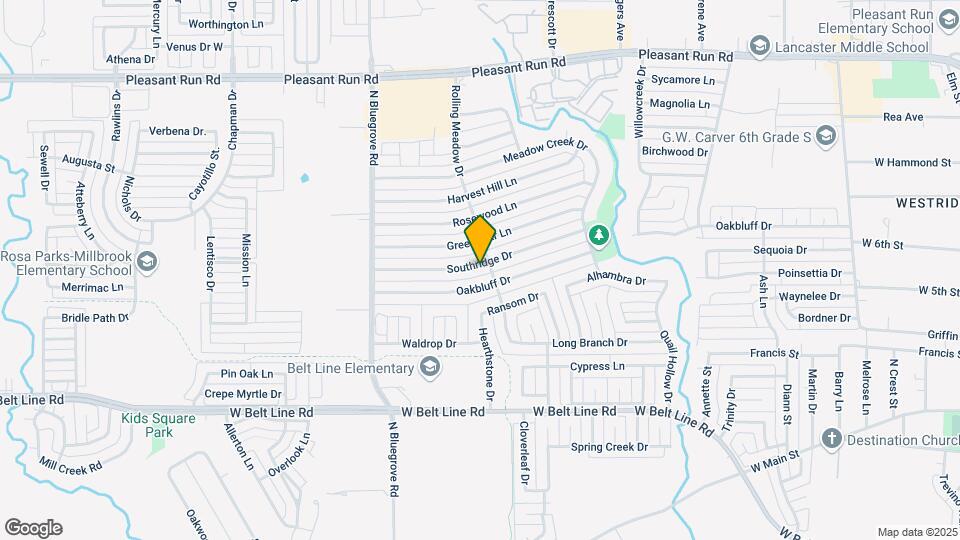 1306 Southridge Dr Map and Location Details