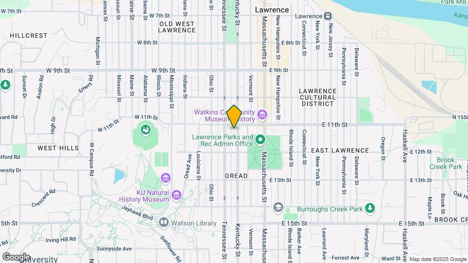 303 W 11th St Map and Location Details