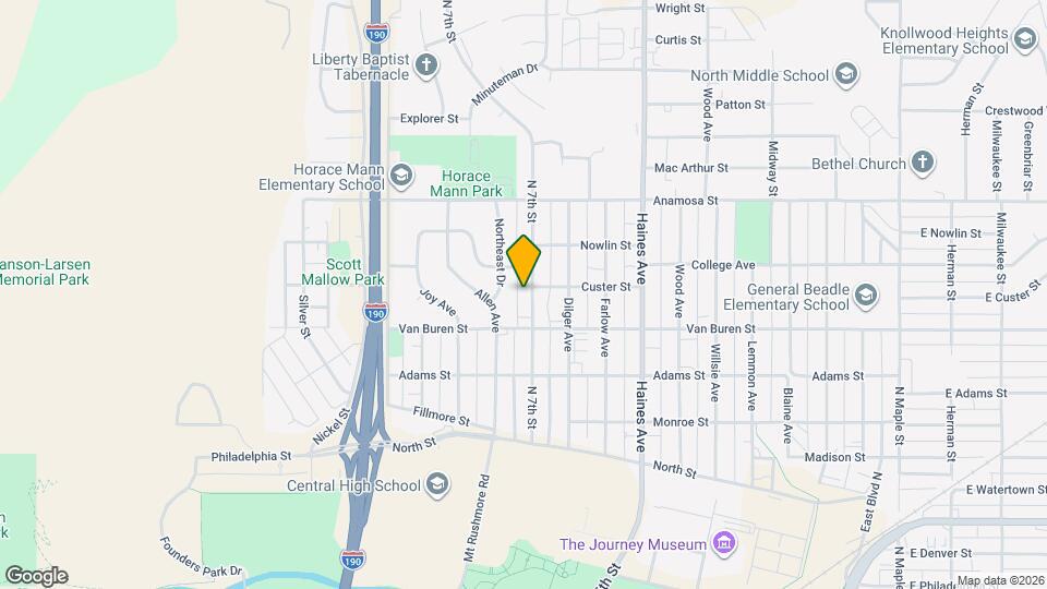 923 N 7th St, Unit B Mapa y Detalles de la Ubicación