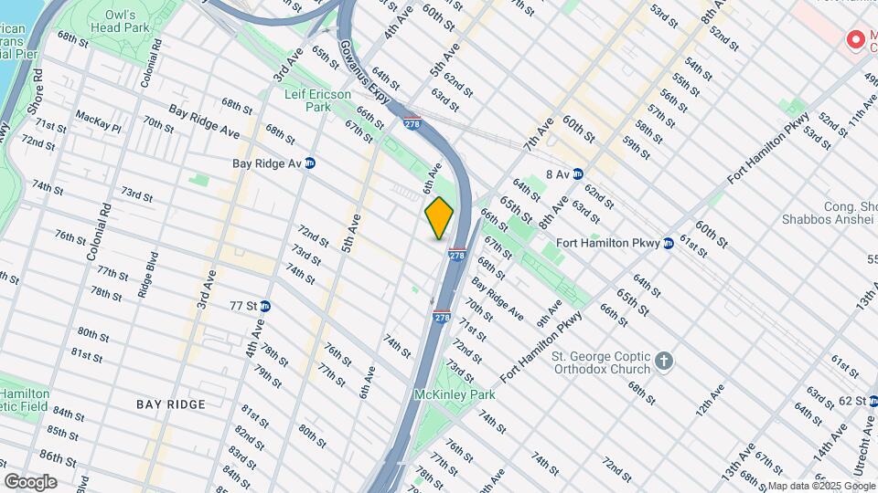 639 Bay Ridge Ave Mapa y Detalles de la Ubicación