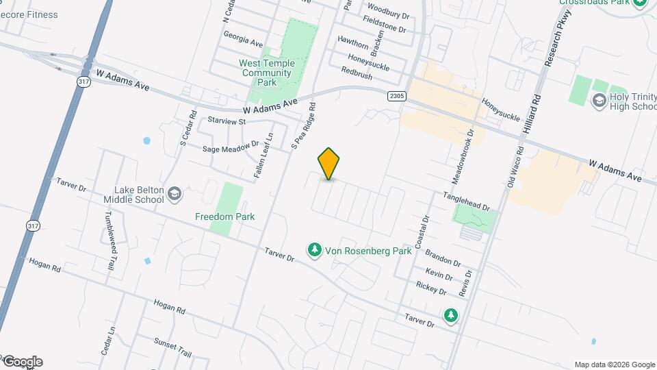 512 Hayfield Ln Map and Location Details