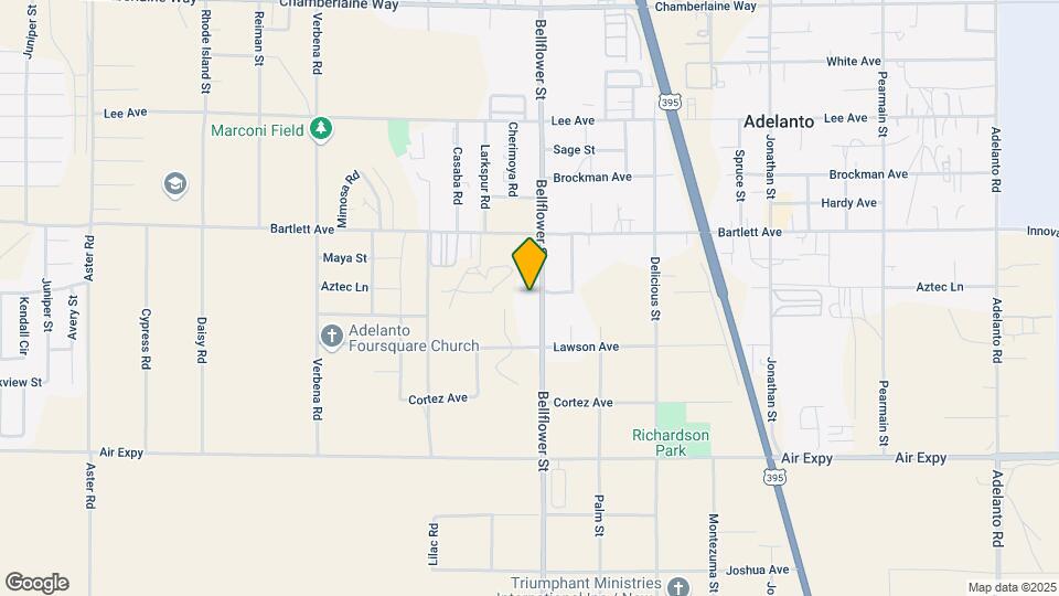11277 Aztec Ln Map and Location Details