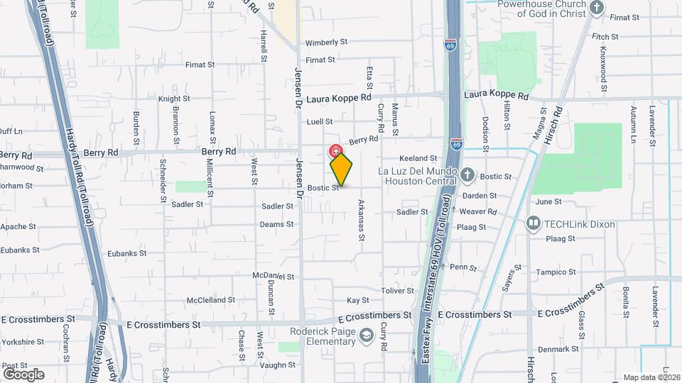 3002 Bostic St Map and Location Details