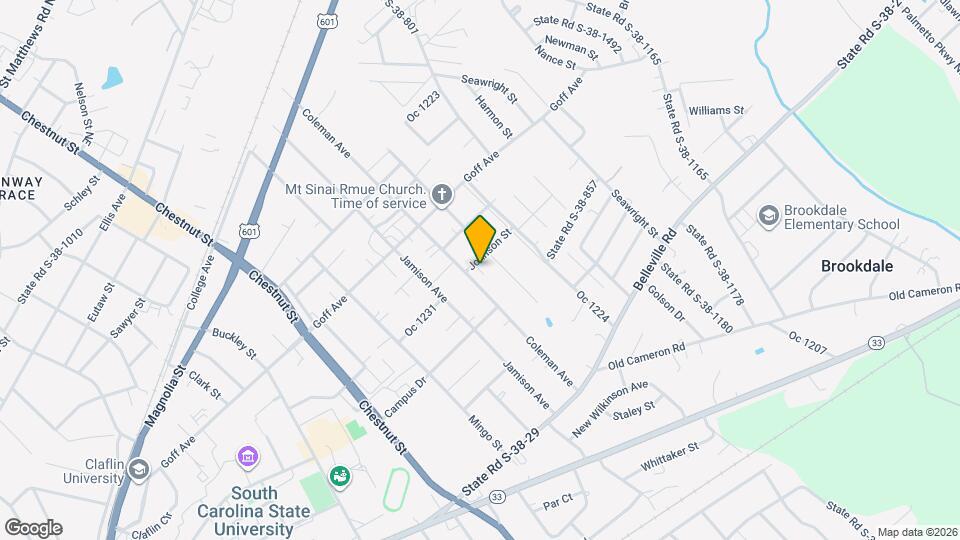 1572 Johnson St, Unit 1 Map and Location Details