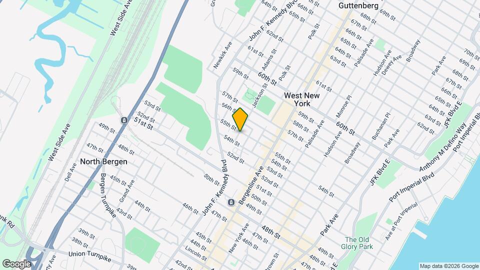 575 55th St Map and Location Details