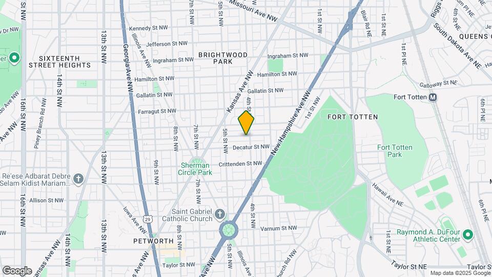 406 Delafield Pl NW Mapa y Detalles de la Ubicación