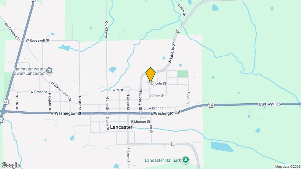 403 NW Park St Map and Location Details