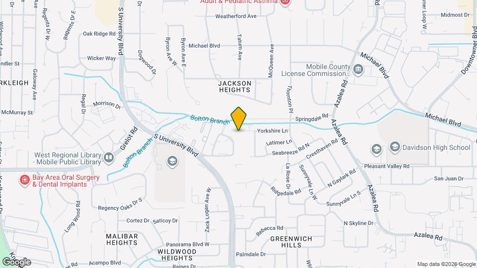 4161 Yorkshire Ln Map and Location Details