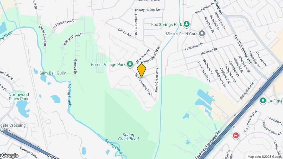 2527 Elm Crossing Trail Map and Location Details