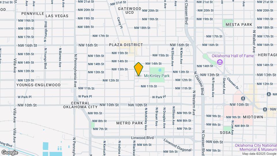 1653 NW 12th St Map and Location Details