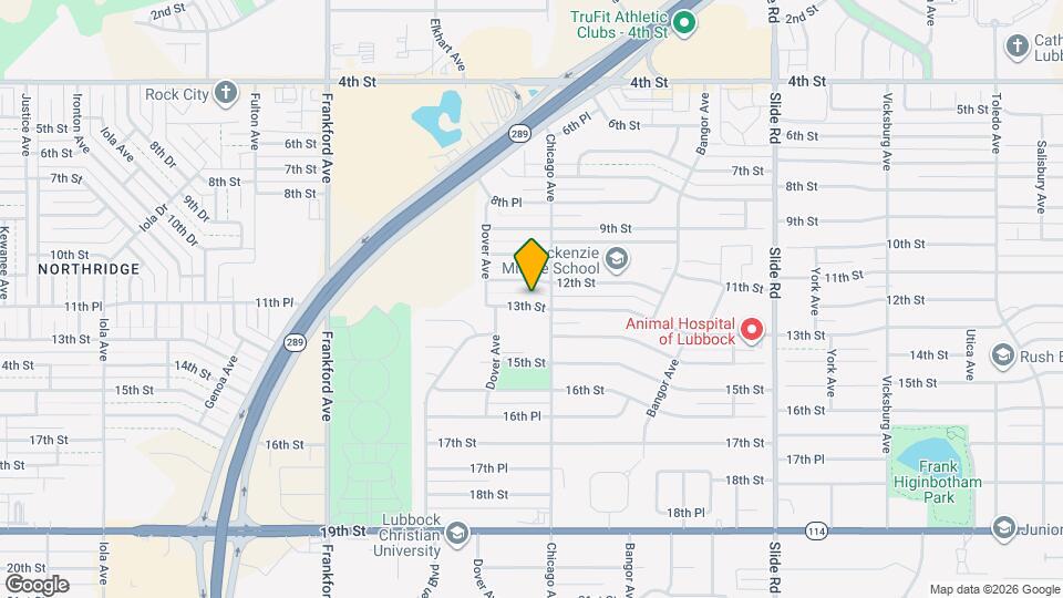 5508 13th St Map and Location Details