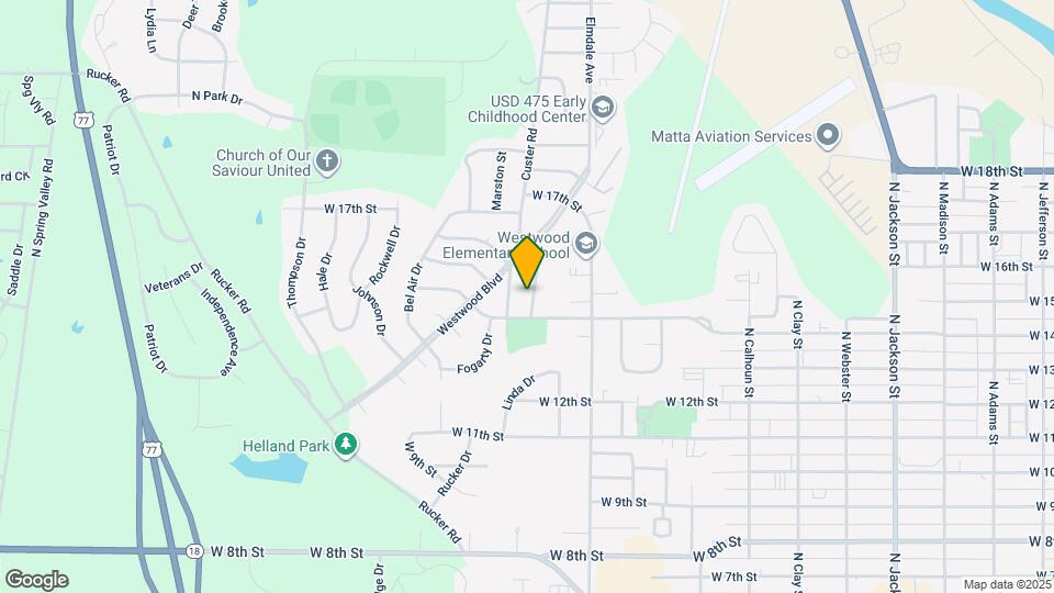 1412 Custer Rd Map and Location Details