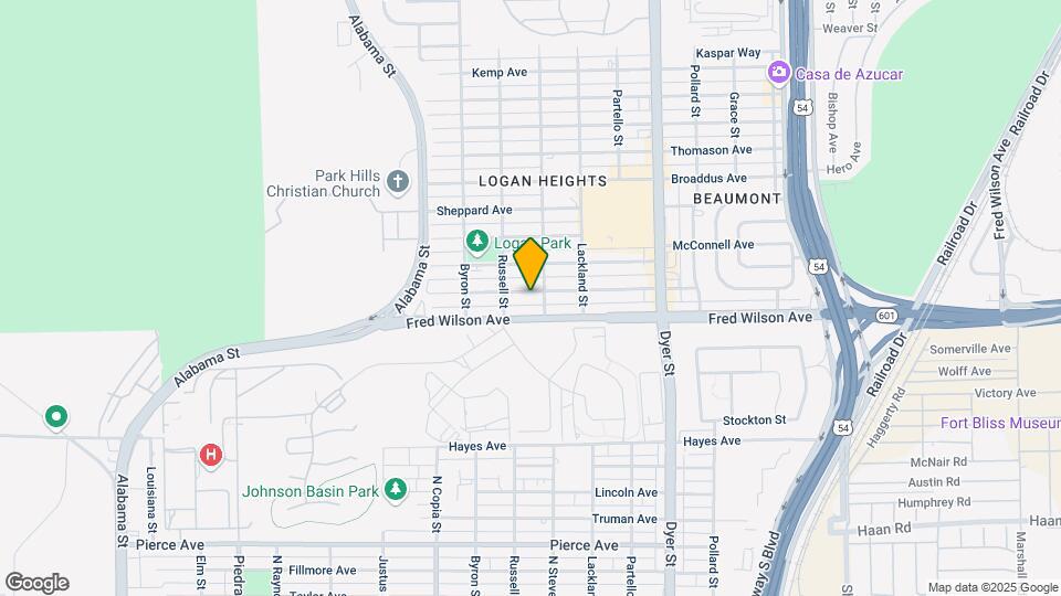 3624 Keltner Ave Mapa y Detalles de la Ubicación