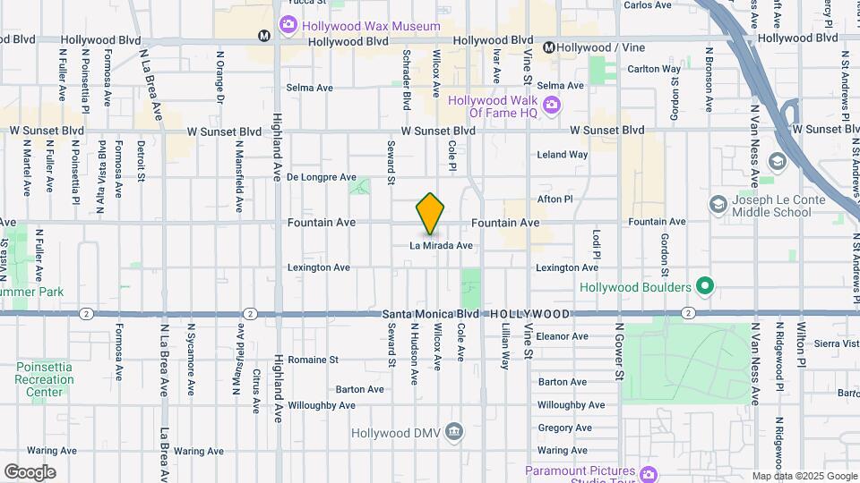 6507 La Mirada Ave Mapa y Detalles de la Ubicación