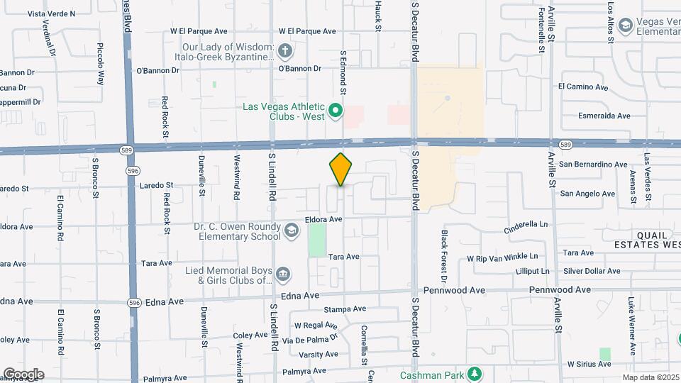 2610 Rimpacific Cir Map and Location Details