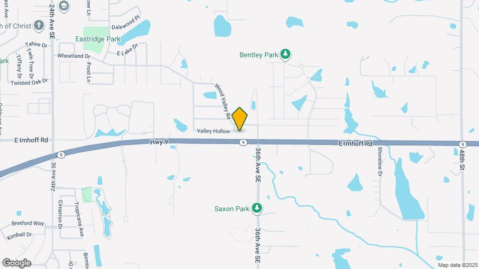 3416 Valley Hollow Map and Location Details