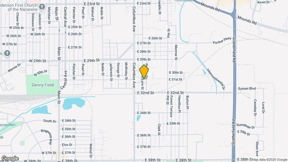 3036 E Lynn St Map and Location Details