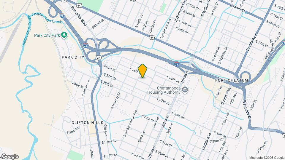 1807 Foust St Mapa y Detalles de la Ubicación