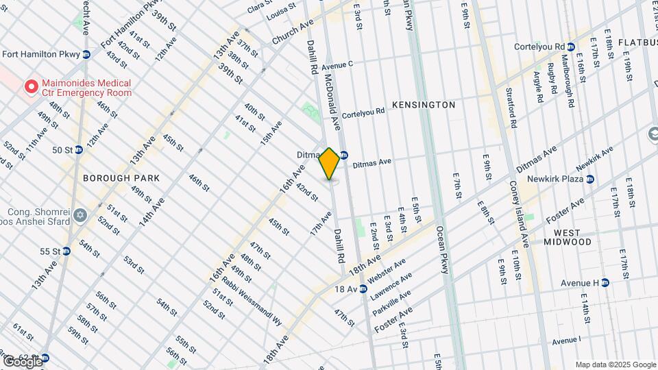 526 Dahill Rd, Unit A5 Mapa y Detalles de la Ubicación
