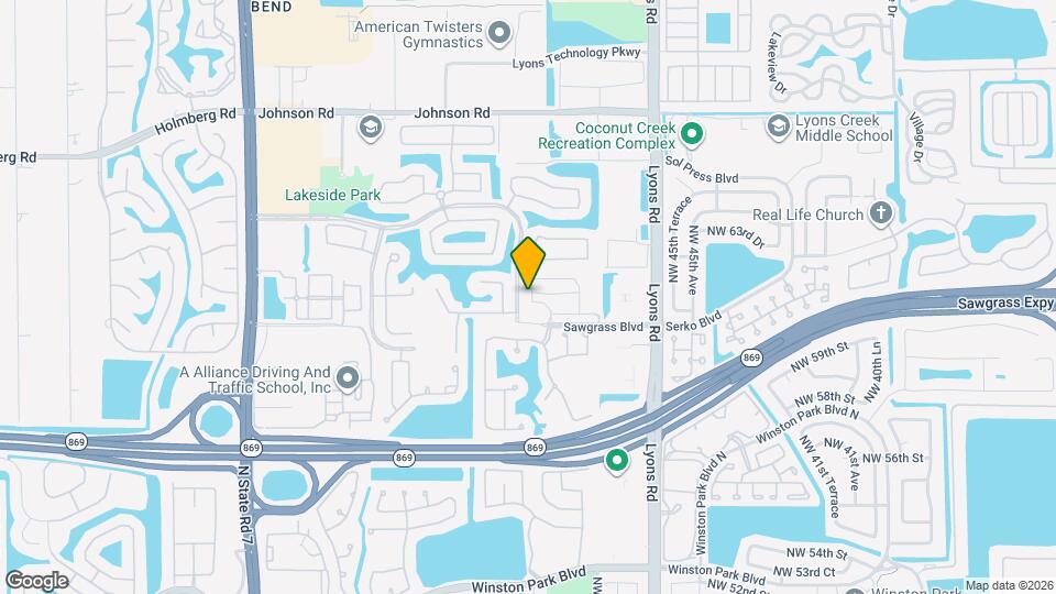 6077 Grand Cypress Cir W Map and Location Details