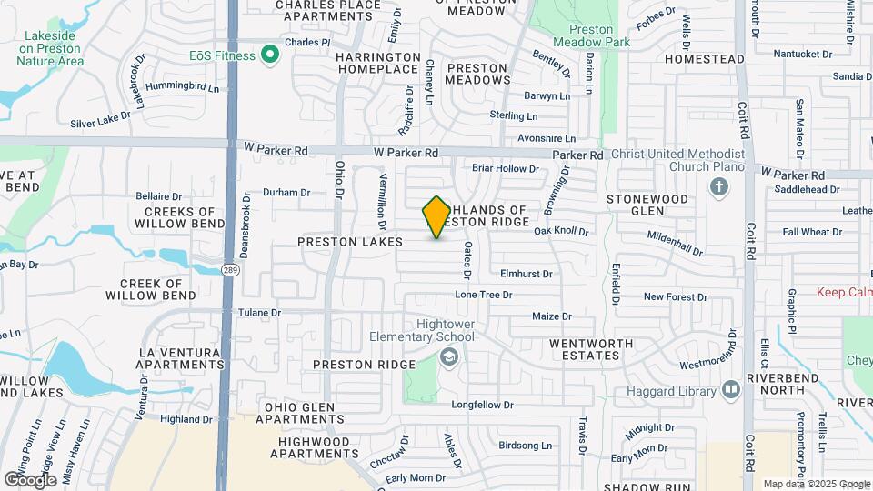 4545 Crosstimber Dr Map and Location Details