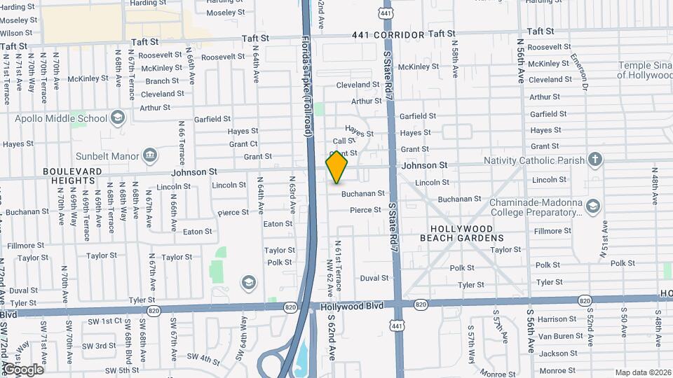 6133 Buchanan St Map and Location Details