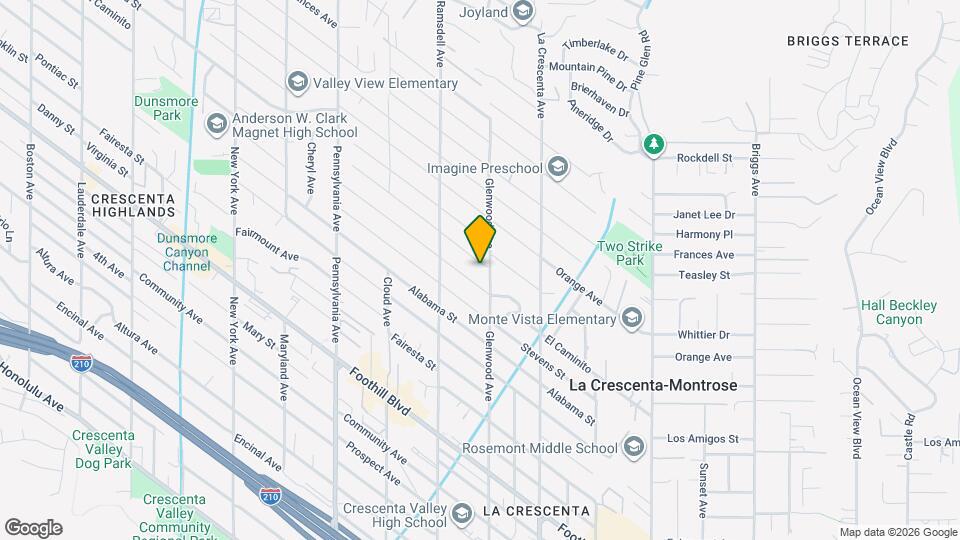 2910 Santa Carlotta St Map and Location Details