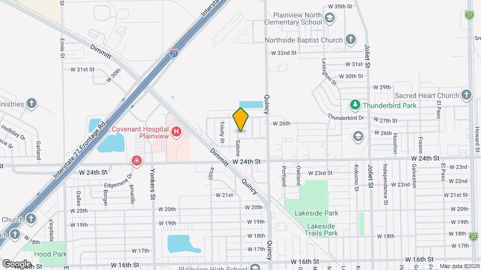 2502 Sabine Map and Location Details