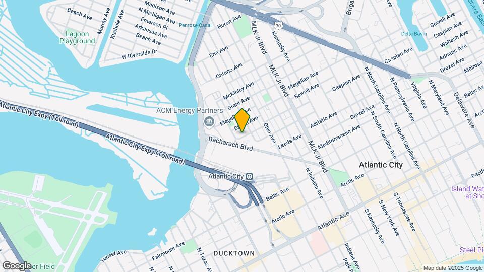 2017 Caspian Ave Map and Location Details