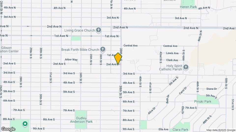 3720 2nd Ave S Map and Location Details