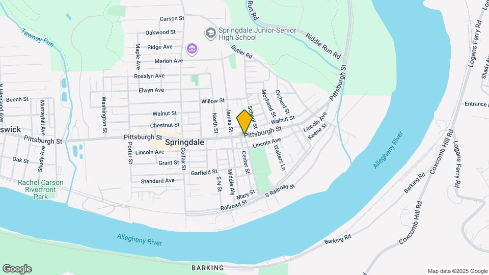 826 Pittsburgh St Map and Location Details