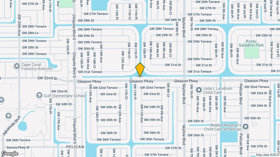 1103 Gleason Pkwy Map and Location Details