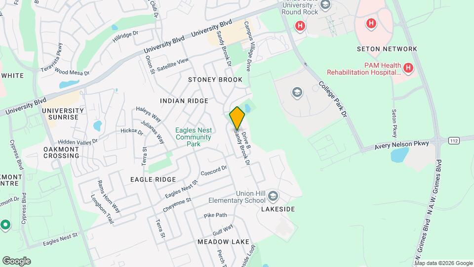3660 Sandy Brook Dr Map and Location Details