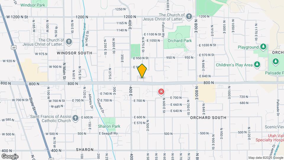 817 N 470 E Map and Location Details