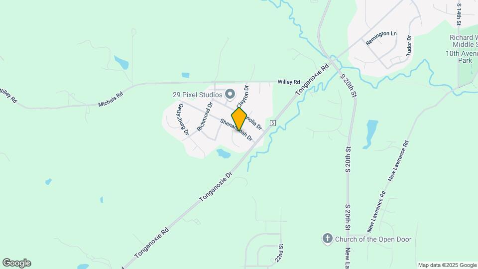 2145 Shenandoah Dr Map and Location Details