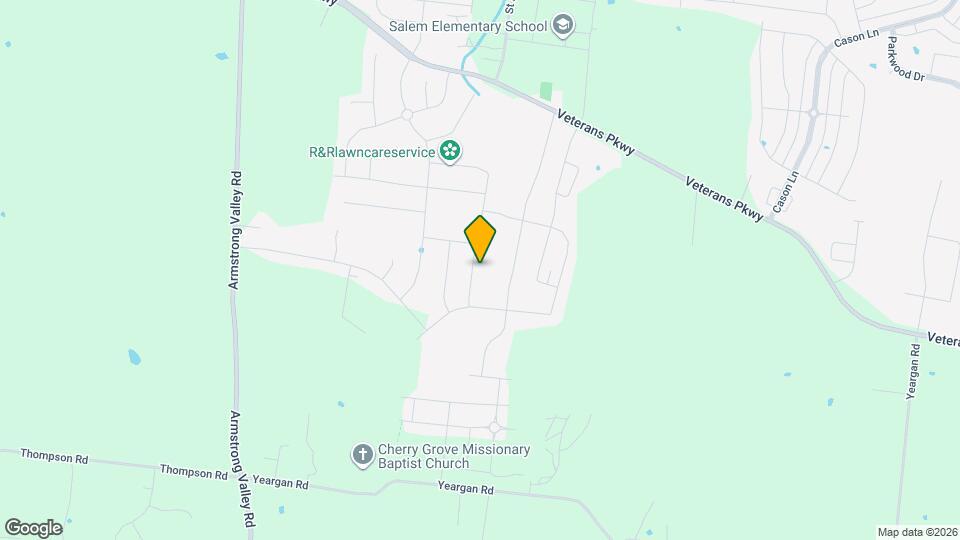 3719 Burdette Wy. Map and Location Details